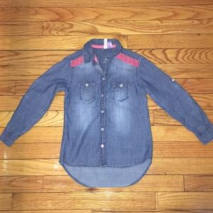Girls Denim Shirt 👕